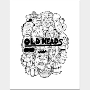 Old Heads Posters and Art